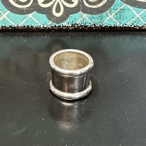 Wide Silver Ring